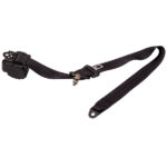 2Pcs 3 Point Retractable Seat Belts fits for Jeep Wrangler CJ YJ 1982-1995 Black - Image 2