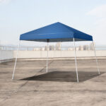 8*8ft Portable Home Use Waterproof Folding Tent Blue - Image 21