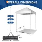 5'x5' Pop Up Canopy - Image 7
