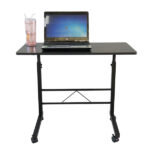 [Old code:78170191]Removable P2 15MM Chipboard & Steel Side Table Black - Image 12