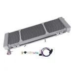 3 Row Aluminum Radiator w/ Shroud Fan fit for Jeep Cherokee 2.5L 1995-2000 MC1193 - Image 6