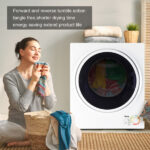 [Same code: 42752732] Do not sell on Amazon GYM25-78 Compact Portable Household clothes Dryer 1.6cuft with Stainless Steel Drum Black and White 120V MECHANICAL Control ETL Certification - Image 32