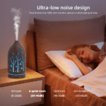 200ml Essential Oil Diffuser for Home 7 LED Color Changing, Ultra Quiet, BPA-Free, Perfect for Office & Relaxation - Image 15