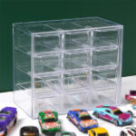 Clear Acrylic Display Case Storage Box Hold 12 Toy Cars For 1/64 Scale Model Car(tk/temu self-pickup orders) - Image 13