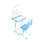 Kids Table and 2 Chairs Set with Chalkboard, Multi-Purpose Toddler Activity Table for Drawing, Eating & Studying - Image 13
