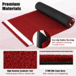 10ft x 3ft Softball Pitching Mat with Artificial Turf, Indoor & Outdoor Training Aid for Pitching Practice - Image 8