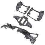 Front Bumper Support & Mount Bracket Set Fit for Chevy Silverado 1500 Pickup 2016-2018 13932736 - Image 5