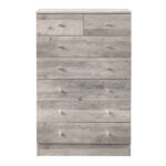 Modern Simple 7-Drawer Dresser Gray - Image 3