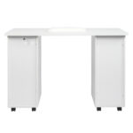 Manicure Nail Table with Drawer White - Image 10