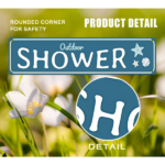 CIFbuy Waterproof Aluminum Outdoor Shower Sign UV Scratch Fade Resistant Pre Drilled Easy Hang Indoor Outdoor Wall Decor (TikTok, temu pick-up service) - Image 7