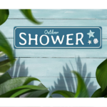 CIFbuy Waterproof Aluminum Outdoor Shower Sign UV Scratch Fade Resistant Pre Drilled Easy Hang Indoor Outdoor Wall Decor (TikTok, temu pick-up service) - Image 8