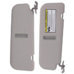 Pair Sun Visor Set LH RH fit for Hyundai Elantra 11-15 852103X000TX Gray Interior - Image 6
