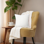 Professional-grade 22-inch pillow inserts feature specially processed filling that ensures even distribution. High resilience provides lasting support while maintaining plumpness over time. The cover-free design allows easy cleaning and style changes, making them a practical choice for creating a co - Image 5