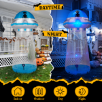 Replace 81241045 8.8 FT Halloween Inflatable UFO Yard Decoration, Fun Tall Blow up Yard Decor with Built-in LED Lights and Stand Inside Design for Holiday Party Yard Lawn Garden Decor Indoor Outdoor - Image 10