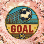 CIFbuy 1pc Retro Soccer Goal Aluminum Sign, "" Retro Soccer Goal Aluminum Sign, Goal Aluminum Sign, 2D Flat Round Metal Plate TikTok, Temu Self-pickup Logilaics - Image 6