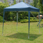 2 x 2m Practical Waterproof Right-Angle Folding Tent Blue - Image 16