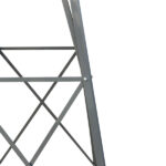 8FT Weather Resistant Yard Garden Windmill Gray & Red - Image 8