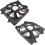 2PCS Left & Right Cooling Fan Replacement for Honda Accord 2018-2022 38611-5PF-N11 19030-5PF-N12 - Image 5