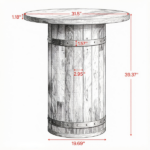 Bar Table (Only bar table) - Image 3
