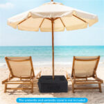 90lbs Patio Umbrella Base Weight Bag 900D Oxford Weatherproof Sand Bag for Cantilever Offset Umbrella - Image 7