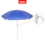 Same Code 57651919 Portable Outdoor 2-Seat Folding Chair with Removable Sun Umbrella Blue - Image 44