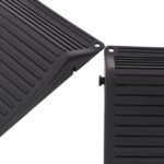4PACK Tire Saver Ramps,Wheels Tire Saver Ramps,Anti-Slip Hard Plastic Design,Black-Does not support self pick up - Image 8