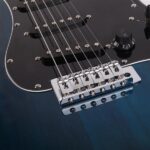 [Do Not Sell on Amazon] GST Stylish Electric Guitar Kit with Black Pickguard Dark Blue - Image 8