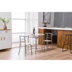 Same Code 29174819 PVC Breakfast Table (One Table and Two Chairs) Natural - Image 11