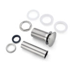 Bathroom Sink Drain without Overflow, Vessel Sink Lavatory Vanity Pop Up Drain Stopper, 304 Stainless Steel - Image 6