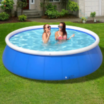 Inflatable swimming pool 244*63 butterfly inflatable coil mesh pool - Image 7