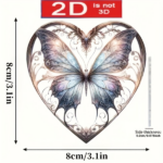 CIFbuy TikTok, temu pick-up service Acrylic Colorful Butterfly Garden Window Decor Home Holiday Gift - Image 3