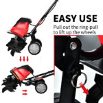 17-Inch Electric Tiller and Cultivator - Image 6