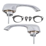 2x Chrome Exterior Door Handles Fits for Chevy Camaro Pontiac Firebird 1967-1969 - Image 7