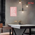 CIFbuy Vintage Metal Wall Art It's Not About Perfection It's About Effort 2D Flat Iron Sign Motivational Quote Home Office Bedroom Deco TikTok, TikTok, Self-pickup Logiopics - Image 5