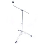 Professional Pedal Control Style Double Tom Drum Stand Silver & Black - Image 6