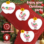 5.9 FT Lighted Christmas Inflatable Decoration, Inflatable Hawaii Santa Claus Outdoor Decoration, Funny Blow Up Yard Decorations with Built-in LED Lights for Holiday Party Front Yard Lawn Garden Decor - Image 8