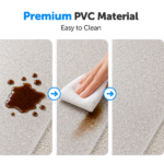 Frosted 2.0 PVC Floor Mat with Anchoring Nails, 76x122cm (30x48in), Rectangular Non-Slip Design - Image 3
