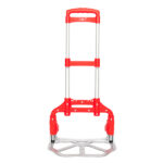 Portable Foldable Telescopic Trolley Trolley Luggage Trolley Red