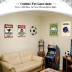 CIFbuy Soccer Theme Metal Decor Sign Birthday Party Gift (TikTok, temu pick-up service) - Image 6