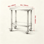 Metal Work Table ﻿ - Image 3