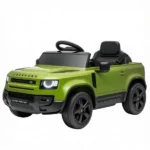 Green 12V Electric Kids Ride on Car – Remote, Suspension, 3 Speed Modes, Lights, Music, Horn - Image 3