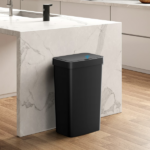 Automatic Trash Can, 13.2 Gallon Plastic Motion Sensor Garbage Bin, Black - Image 6