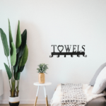 CIFbuy1pc Premium Metal Wall - Mounted Towel Hook - Space - Saving 6 - Hook Storage. The Simple Punch Installation Fits Bathroom, Kitchen, Bedroom, and Livi(TikTok/temu self-pickup orders) - Image 11