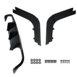 Lower Sport Lip fit for BMW E92 E93 M3 2Door 2008-2013 Black PP Rear Bumper Diffuser - Image 6
