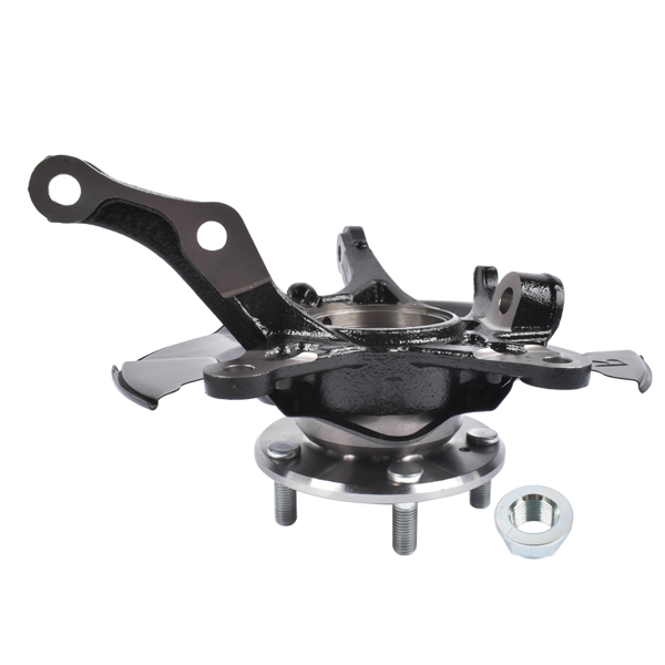 Front Right Steering Knuckle & Hub Bearing Assy Replacement for Honda Civic 2012 L4 1.5 1.8L