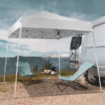 94.5”X94.5”X86.6” pop-up gazebo White - Image 17