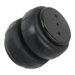 Pair 2600lbs Air Springs Suspension Bags Single Port 1/2"npt w/ Air Line FIT For Ford F150 F250 F350 F450 w/ T Fittings - Image 3