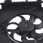 Radiator Cooling Fan Assembly fit for Smart Fortwo 2007-15 0002009323 000 200 93 23 - Image 3