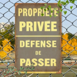 CIFbuy Vintage Metal Wall Art Proprietary Defense Passer Sign, Retro Rustic Plaque For Home Office Shop Museum Entrance, 8x12 Inch 2D TikTok, TikTok, que For Home Office Shop Museum Entrance Self-pickup Logiopics - Image 3
