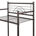 3 Shelves Tiered Iron Storage Shelf in Oil Rubbed Bronze - Image 3
